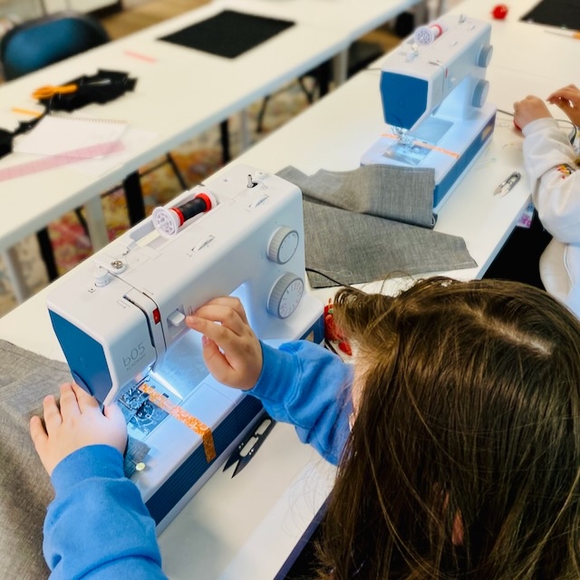 Northwest Makes learn to sew