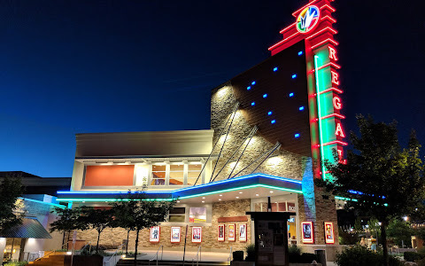 Regal Cinemas Issaquah Highlands at night