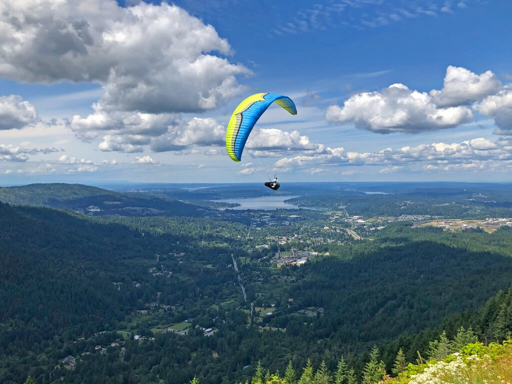 Seattle Paraglide view