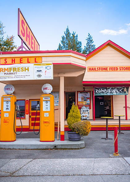 Historic Shell Station Hailstone Feedstore