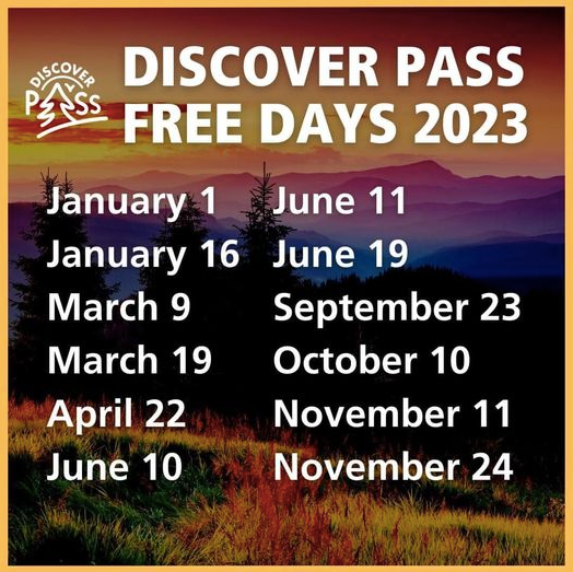 Free Parks Pass Day 2023