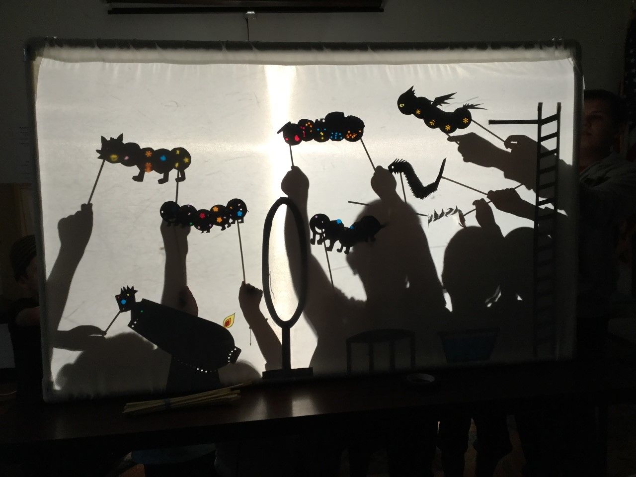 shadow puppets