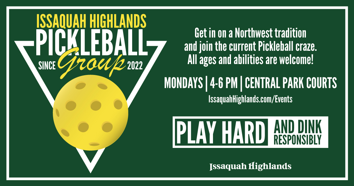 Pickle Ball in Issaquah Highlands