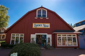 Lucky You Store in a red barn building