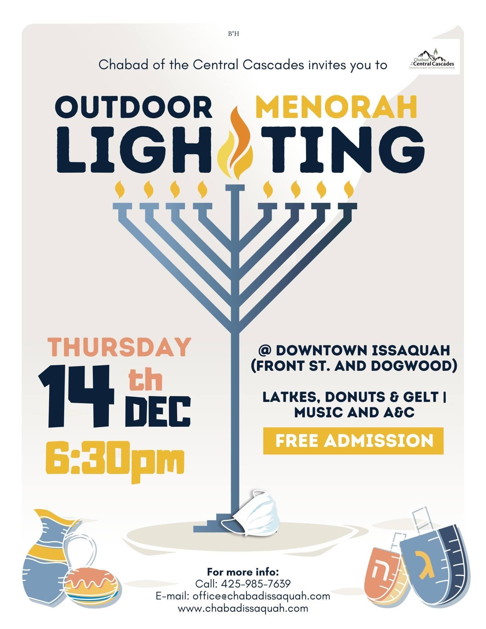 Menorah Lighting on Dec 14 2023