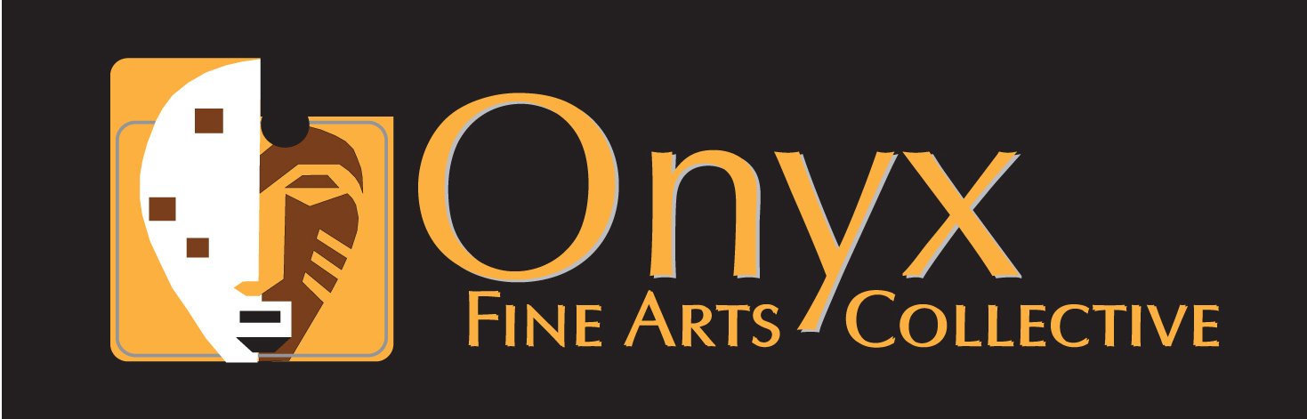 Onyx Fine Arts Collective logo with text