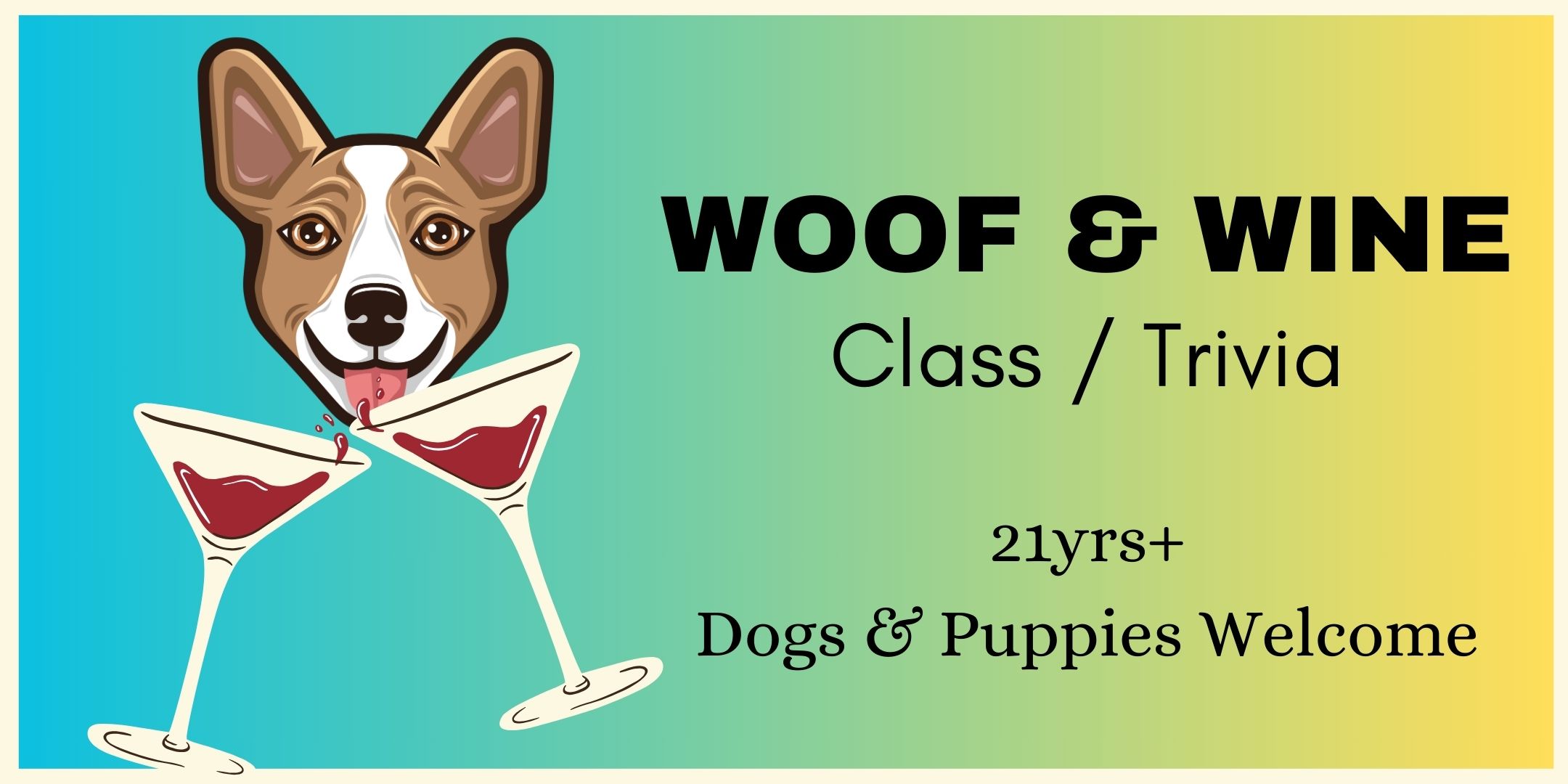 Woof and Wine FB Banner