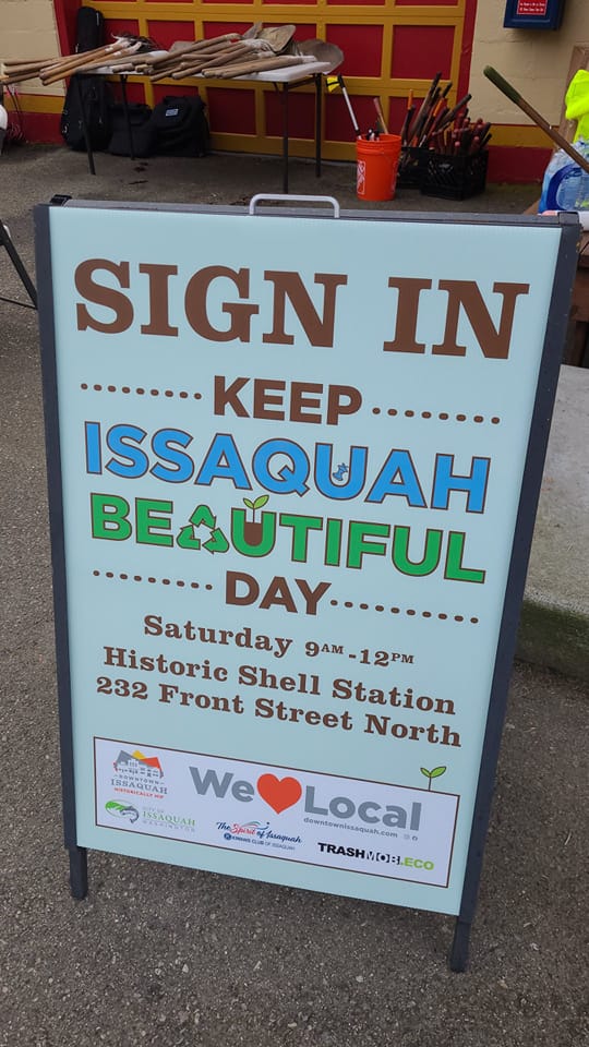 Keep Issaquah Beautiful A Board