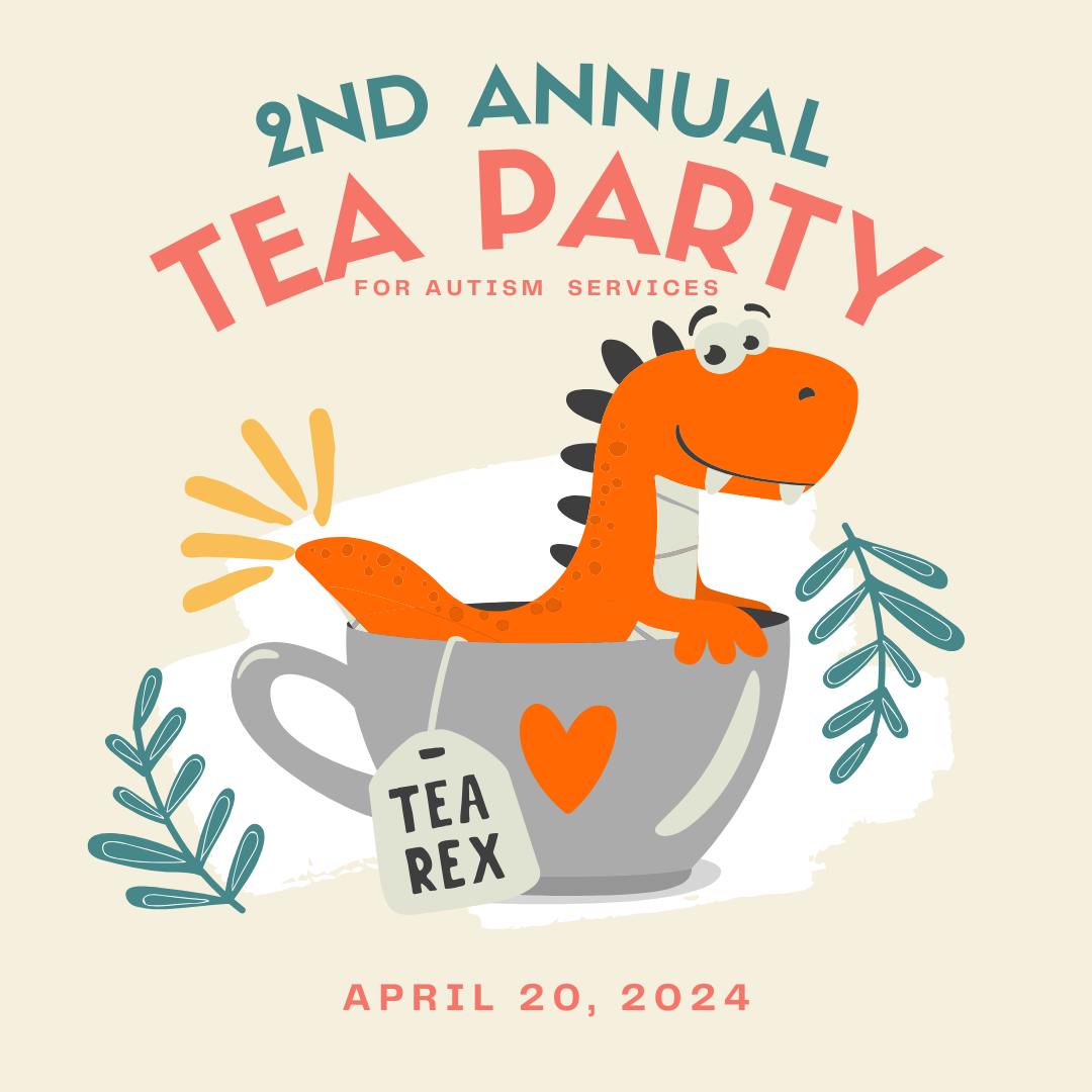TRex Tea Party at BH 1 of 2