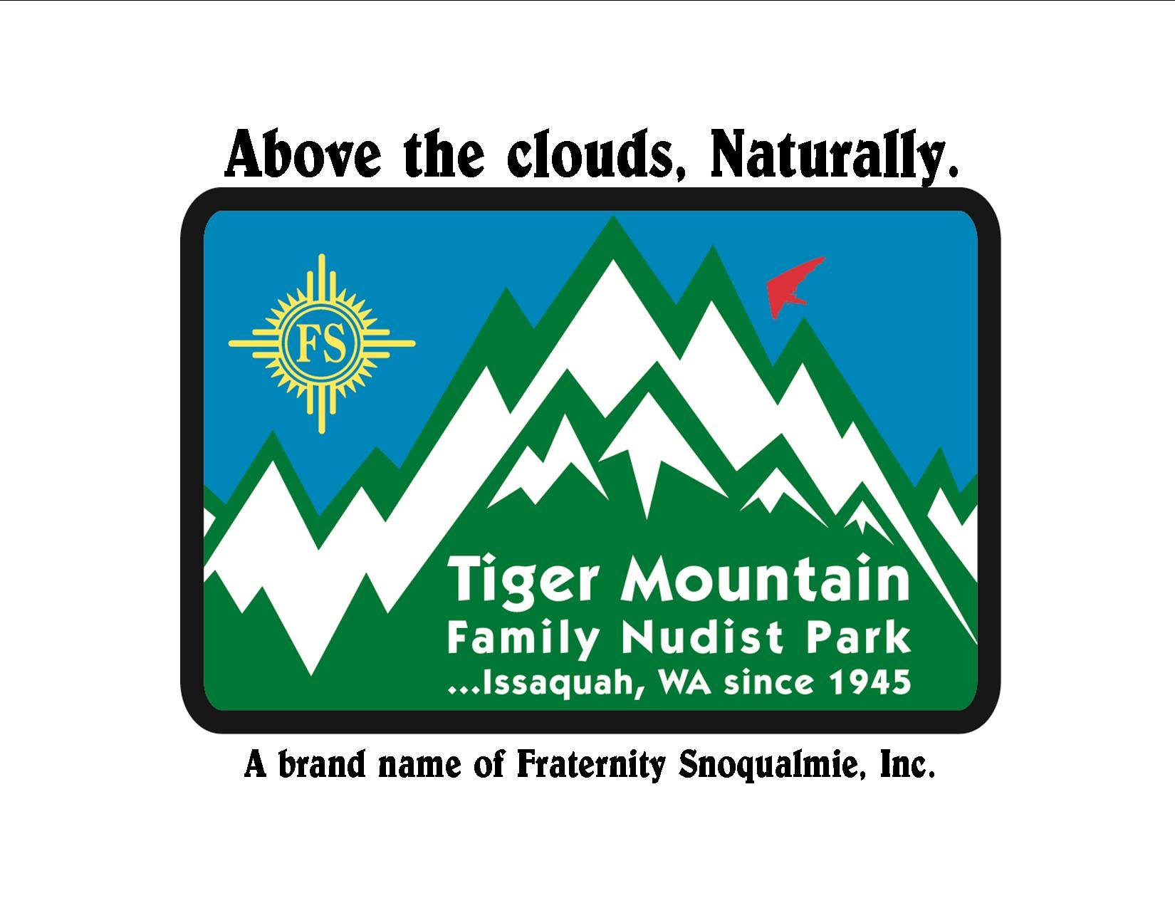 Tiger Mountain Nudist Park logo